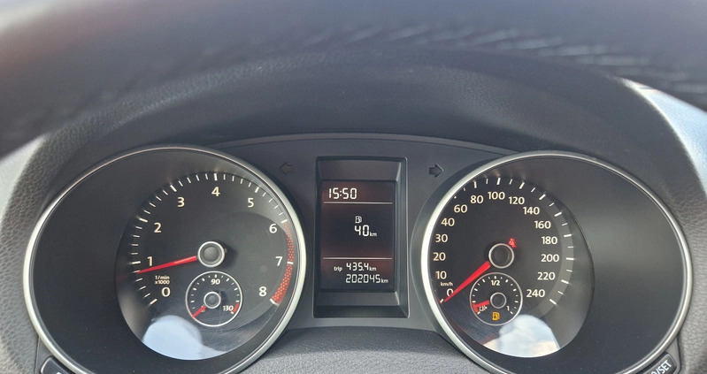 Volkswagen Golf cena 24999 przebieg: 201000, rok produkcji 2011 z Frampol małe 667